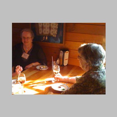 Description: Mary Ann Robinson and Fran Keinz.jpg